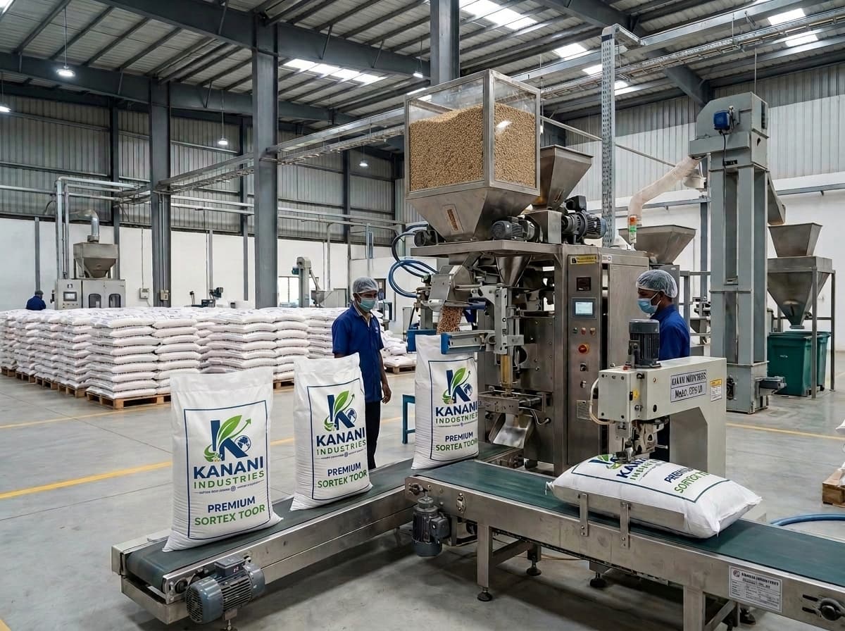 Kanani Industries Modern Toor Processing and Packaging Unit